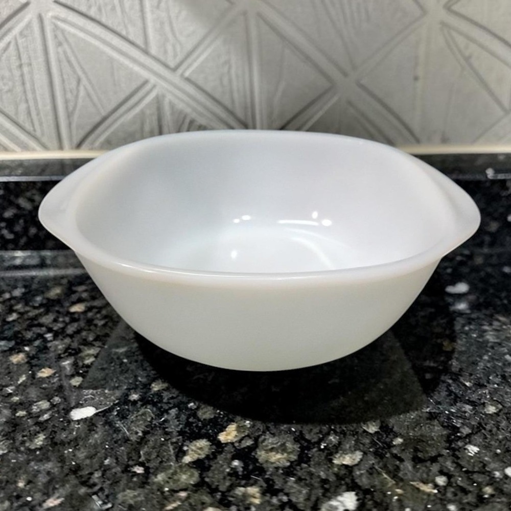 Termocrisa White Casserole‎ Dish, Pyr-O-Rex Dinaware, Vtg Replacement Ovenware,